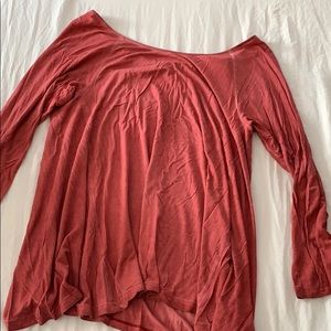Crossed back aerie t shirt